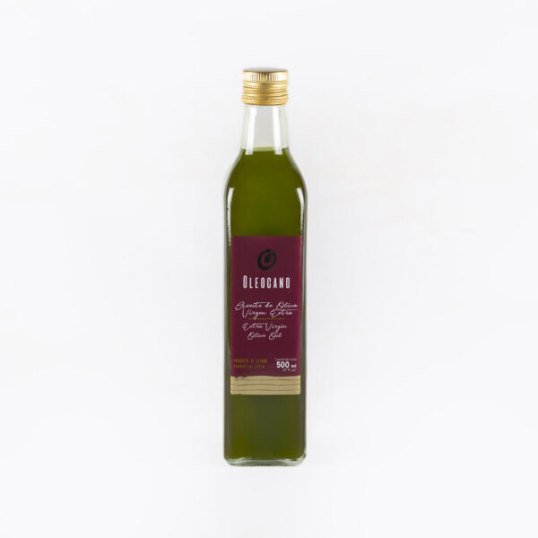 Oleocano Cristal 500ml – Aceite Verde Cosecha Temprana Oleocano Cristal 500ml – Aceite Verde Cosecha Temprana